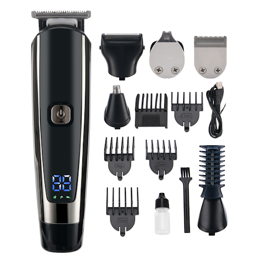 Tondeuse Professionnelle Rechargeable PRITECH VT – Moteur Puissant 6800 tr/min – Autonomie 150min – Lame Acier Inoxydable – Batterie 1200mAh – Modèle Lavable