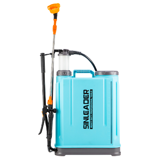 Pulvérisateur à Dos 16L Sinleader – Pulvérisateur Manuel pour Agriculture et Jardinage – Réservoir Plastique Haute Resistance – Ecologique et Durable