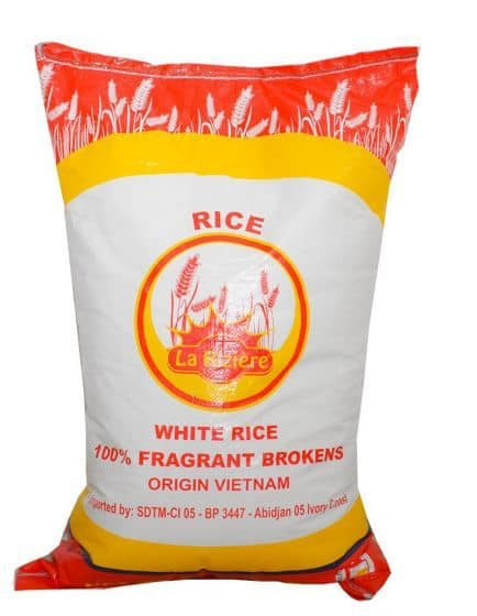 Riz Blanc Long Grain Vietnam – Riz de Qualité Supérieure avec 5% de Brisure – Formats 1kg a 50kg – Riz Sec a Texture Dure pour Accompagnements et Plats Mijotés