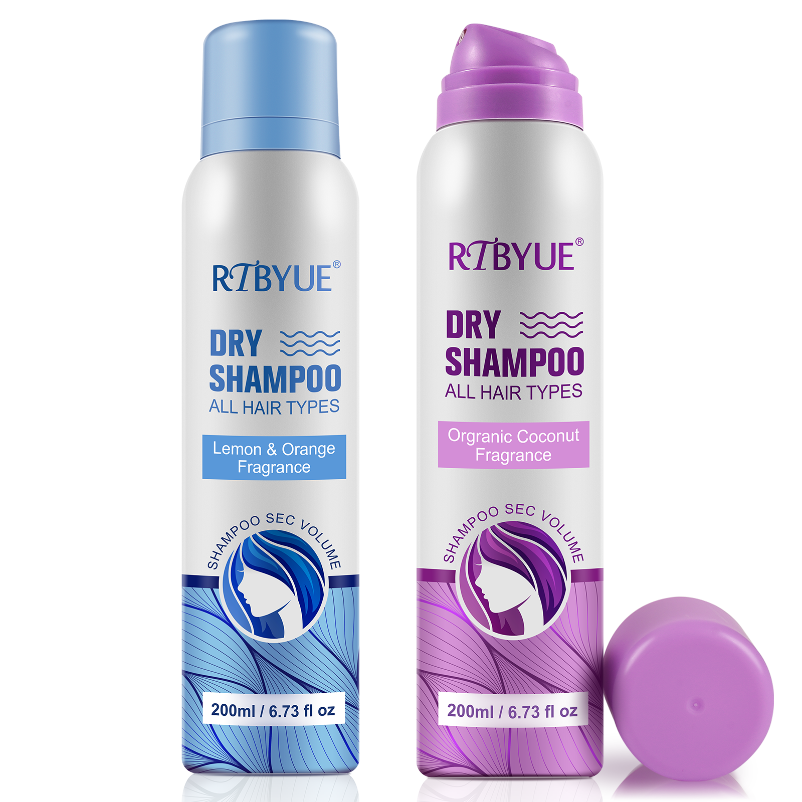 Shampooing Sec en Poudre RTBYUE – Formule Contrôlée Huile Instantanée – Volume et Souplesse pour Tous Types de Cheveux – Parfum Frais au Limonène