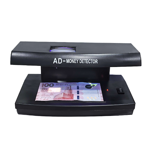 Compteuse Automatique de Billets de Banque – Détecteur de Faux Billets Haute Precision – Vitesse de Détection 0.5s – Affichage Digital et Alimentation 220V